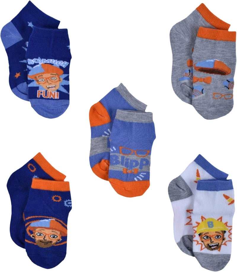 Blippi Kids Quarter Socks - Image 2